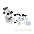 Binocular Head Microscope with Dial Dimmer Switch